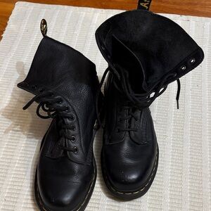 Dr. Martens Black Combat Boots